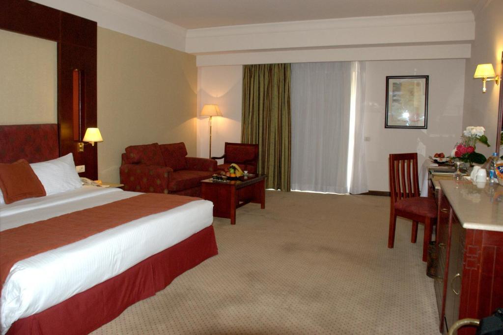 Safir Hotel Cairo Giza Bagian luar foto A room at the hotel